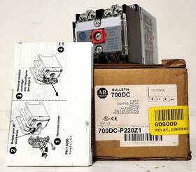 700dc-p220z1 Allen-bradley 115-125 Vdc Coil Type P Direct Drive Dc Control Relay