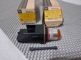 800mr-p16a Allen Bradley 2-count Nos Pilot Light Series B 800mrp16a