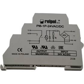 Altech Pi6-1p-24vac/dc New Industrial Relay