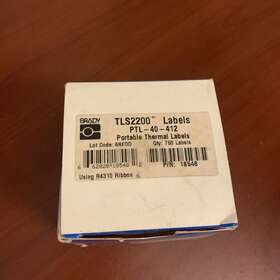 Ptl-40-412 Brady High Tensile Polypropylene Tags Original Package