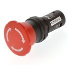 1sfa619550r1051 Ce4t-10r-02 Abb Group Red Emergency Push Button Type Ul