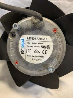 A2s130-aa03-01 Ebm-papst Used 230v Fan. 2800/3250 Rpm Tested And Working