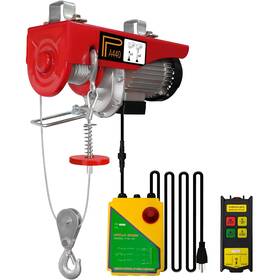 Fithoist Pa440 Electric Hoist 440lbs 120v Winch With 262ft Wireless Remote Control