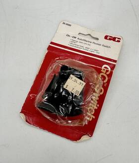 35-3500 Gc Electronics Auto/marine Rocker Switch 20a 12v Dc New Nos