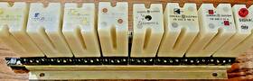 General Electric Cr245-aa Vintage Ge Cr245 Static Control Logic Rack 8 Elements - Aa Frame 1973 St Code