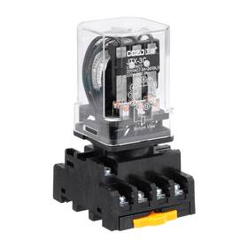 Gryfton 632702153106 Mk2p-i Dpdt Power Relay Dc 24v 11 Pin With Socket Base 3nc 3no Jtx-3c