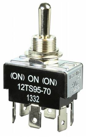12ts95-70 Honeywell Toggle Switches Dpdt On -off- Qc Terminals - Fast Ship