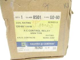 Knox50074869-8501go60 Industrial Mro Square D 8501go60 Ser. 110/120v Nsnp
