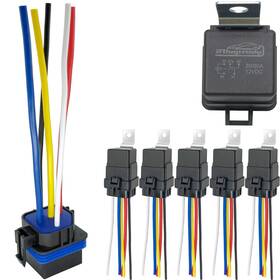 Waterproofrelay5-60 Irhapsody Waterproofrelay5-60/80a 12vdc 80/60amp Waterproof Relay 5-pin Spdt Automotive With P