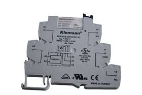 Kpr-sce-24vacdc-1c Klemsan Lot Of 6 New Interface Relay 35mm Din Rail Mount Fi