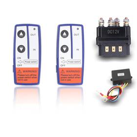 Locadence Locadencet05zxn29gk 12v 250a Winch Solenoid Relay Kit Waterproof Contactor