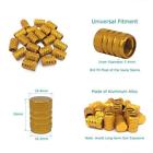 Ltvsc02 Stem Caps Pcs Gold Tire Valve For Cars 705604395704
