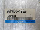 Mgpm50-125a Mgpm50125a Smc New Dual Rod Pneumatic Slide Cylinder