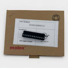 39530-0012 Molex Lot Of 10 12p Terminal Block 5.08mm Screw Cable Mount 15a