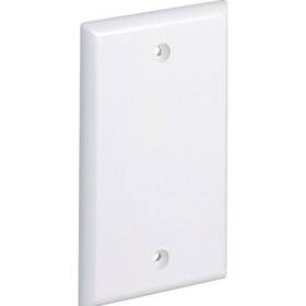 Panduit 074983840120 Cpnwh Faceplate Screw On Blank Wh 1 Gang Ea