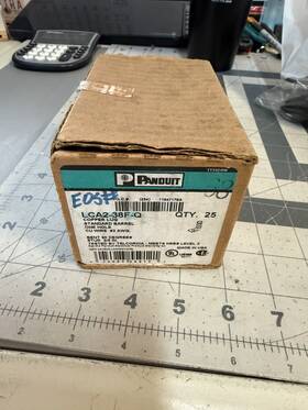 Panduit Lca2-38f-q Us Authorized Distributor Box Of 25