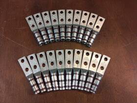 Lcc2-14b-q Panduit Lcc2-14b Compression Wire Connector #2 Awg 2 Hole 1/4 Inch Qty. 20