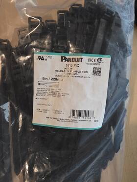Panduit Prt2eh-c0 9in 100 Count