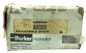 Ecr800s4 Parker 15-60 Psi Adjustable Hydraulic Check Valve