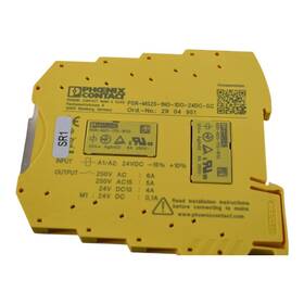 Psr-ms25-1no-1do-24dc-sc Phoenix Contact 2904951 New - Safety Relay