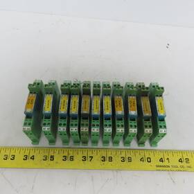 V23057-b0006-a401 Phoenix Relay 24v With No.2942153 Socket Lot Of 11
