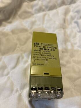 426050 Pilz New P1u3u 2u 230v3 Monitoring Relay Nr