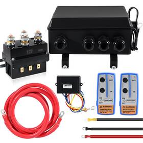 Rqg 8962sr-12v500a 500a 12v Winch Solenoid Relay Contactor For 8000-17000lbs Truck Utv Atv Winch