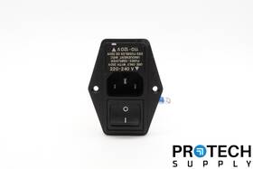 Fn393-2.5-05-11 Schaffner Ac Power Entry Module With Warranty