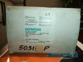 11-0ak6 Siemens 3tf46 Contactor 22kw 120v Coil Nib Free Shipping