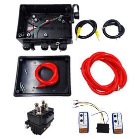 Spjiuqi 12v500a 12v 500a Winch Solenoid Relay Controller Contactor 12000lb Max With Pre-wired Bo