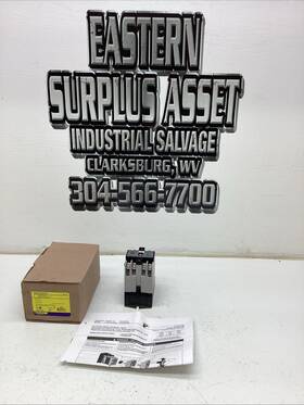 8501xo20v02 Square D Ac Control Relay Coil Rating 110/120v Nib