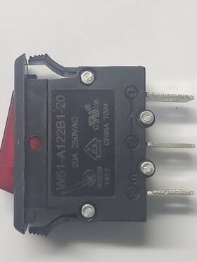 Te Connectivity / P&b W51-a122b1-20 / P&b 20a 250vac