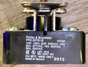 Te Connectivity Prd-3dy0-12 Potter&brumfield General Purpose Electromechanical Relay. 12v. D.c