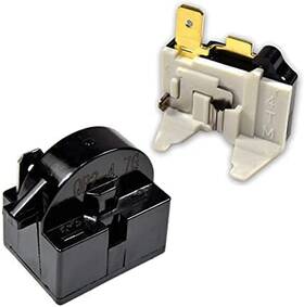 Titiskin 605500458261 Compressor Start Relay 4.7 Ohm 1-pin Ptc Overload Kit Compatible With Mini Fr
