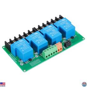 B0dk75fn2c Visit The Meccanixity Store 1 Pcs Dc 5v 4 Channel Relay Module Switch Boards Shield 30a High Or