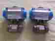 Vt070803 J-flow Lot Of 2 Controls Pneumatic Actuator