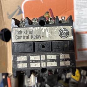 Westinghouse 766a025g01 Industrial Control Relay 120v Ac 6a Heavy Duty Dpst