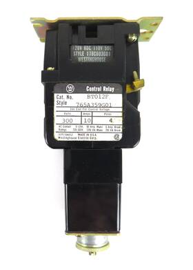 Westinghouse Bto12f 276a841g01 Control Relay 300vac 10a 4p