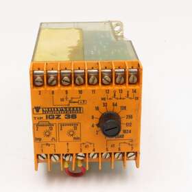 Willy Vogel Igz 36 Lubrication System Timing Relay 110v