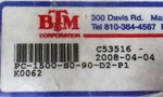 Btm PC-1500-SO-90-D2-P1 Pneumatic Toggle Clamp. Fixed Price $1163.35.
