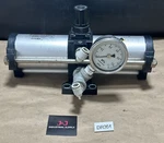 Preowned- Smc VBA2100-03GN Pneumatic Booster Regulator 0.1 1MPA In, 1.0MPA Out. Fixed Price $200.00.