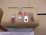Panduit LCAX8-10-L, Hole Copper Lug 8AWG Wire, #10 Stud, Tin Plated, Lot Of. Fixed Price $19.50.
