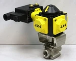 Sharpe X40 Ds Sonic Torque 4X4 Electro Pneumatic Actuator W/ 1/2" Valve #335. Fixed Price $350.00.
