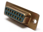 Itt Cannon DAM-15S Position D-sub Receptacle. Fixed Price $5.95.