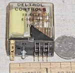 New Deltrol 25-5677 E-106 Pcb Relay Pole 120V Amp 4PDT 4P2T 24V Dc Coil. Fixed Price $7.79.
