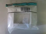 Lot Of 4- Panduit JBP2WH Mounting Boxes 2-GANG White Polyvinyl Chloride Pvc. Fixed Price $45.00.