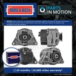 Alternator Front Left BBA2256 Borg & Beck 57052F 5705E1 5705F9 5705JS 5705X9 New. Fixed Price $216.24.