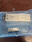 Smc ZCUK25-50D Compact Cylinder, W/vac Port Rod, New. Fixed Price $75.00.