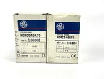 Lot Of MCRC-0-40-AT-D, Ge, REL,4NO, 24V Dc Coil Std Term Ref. No: 100006. Fixed Price $188.88.