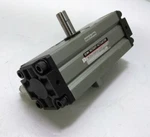 Smc NCRA1BW50-180 Pneumatic Rotary Actuator, Dbl. Rod, 50MM Bore, 180DEGREE Rot.. Fixed Price $250.00.